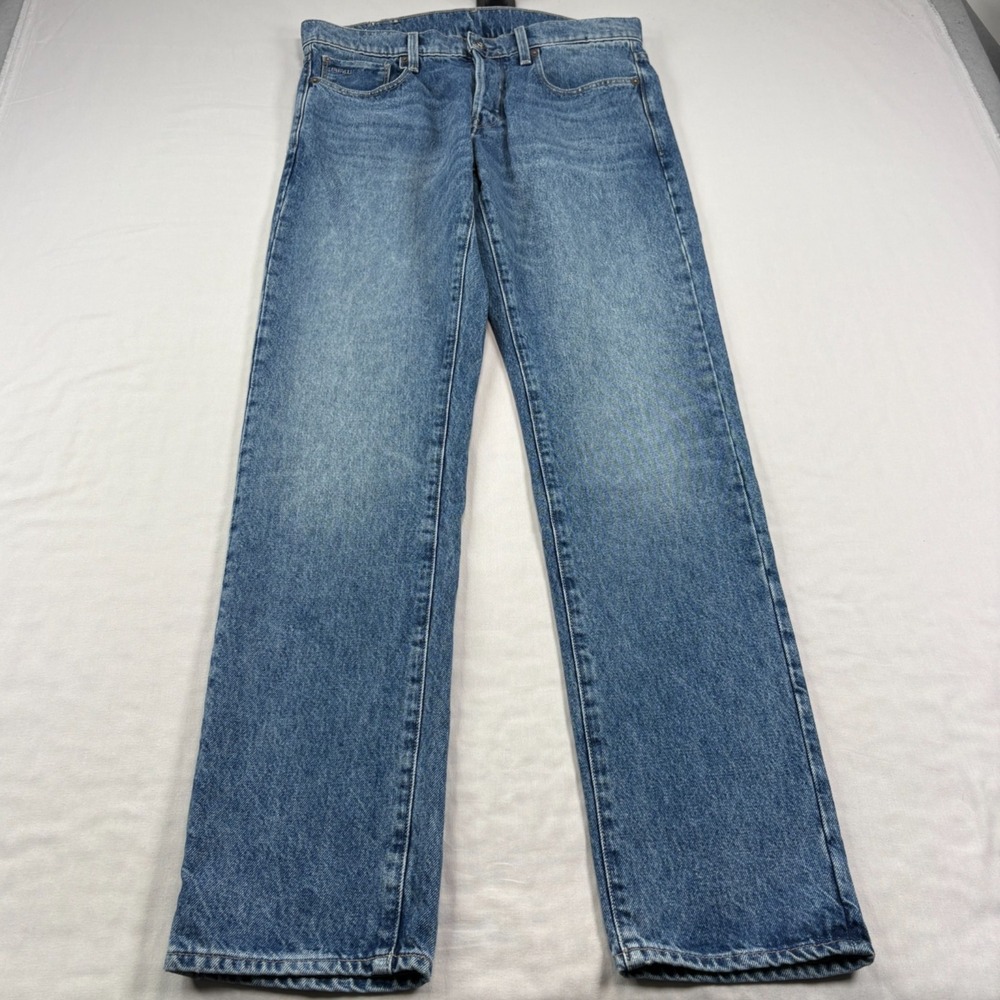 G Star Raw Jeans Mens 31x34 Blue 3301 Regular Tapered Denim